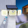 Triple Head Solar Motion Sensor Security Light