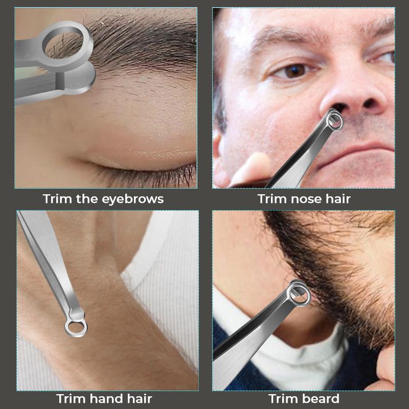 Universal Nose Hair Trimming Tweezers