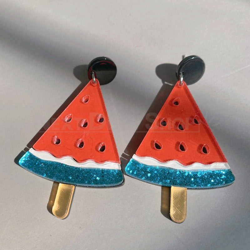 Watermelon Earrings