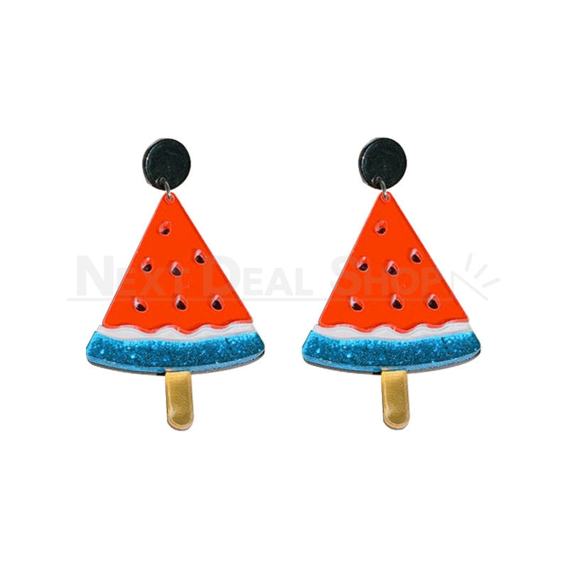 Watermelon Earrings