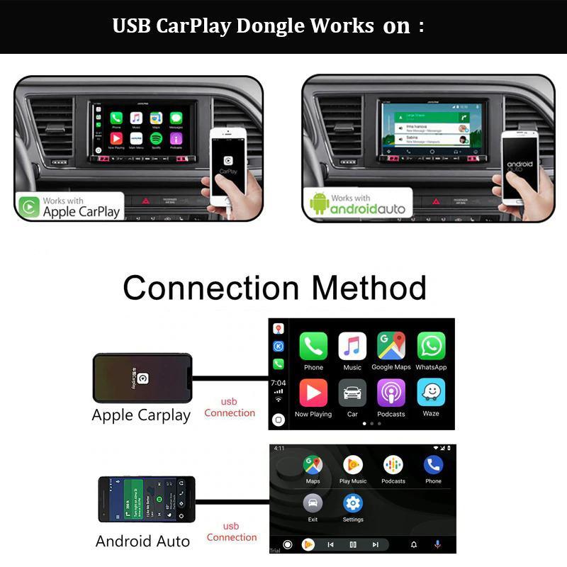 Carplay＆ Android Auto adapter-Suitable for all car brands 50%OFF😘