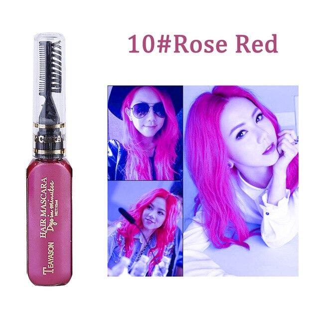 New Fashion Hair Color Cream 13 Colors Hair Color DIY Temporary Hair Dye