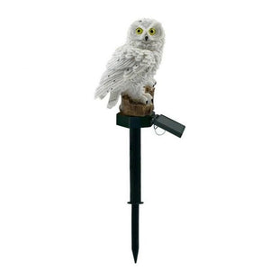 Solar Owl Lamp for your Garden or Entrance gate