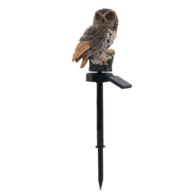 Solar Owl Lamp for your Garden or Entrance gate