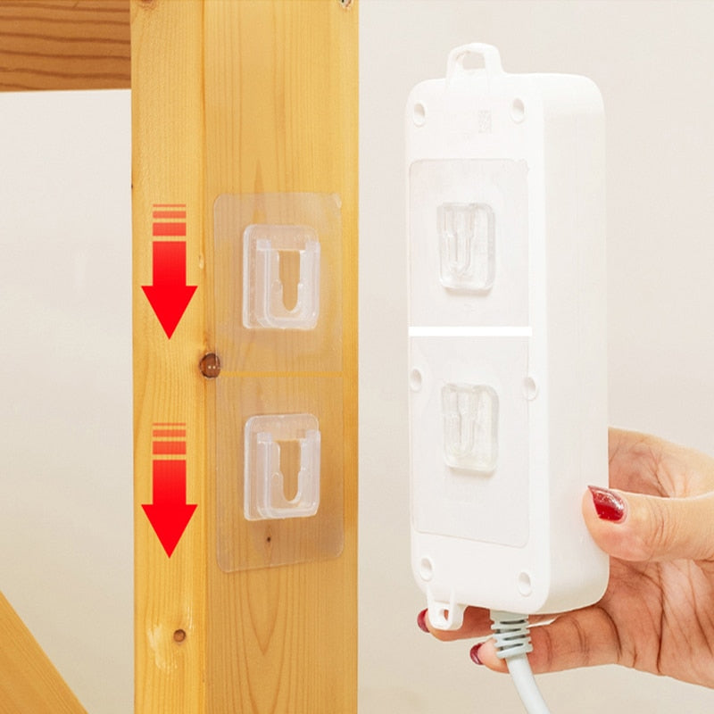 Double-Sided Adhesive Wall Hooks Strong Hanger