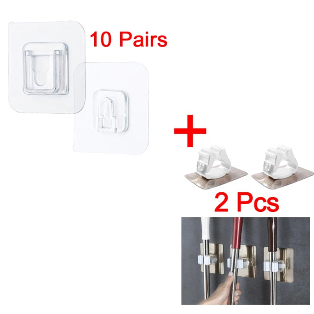 Double-Sided Adhesive Wall Hooks Strong Hanger