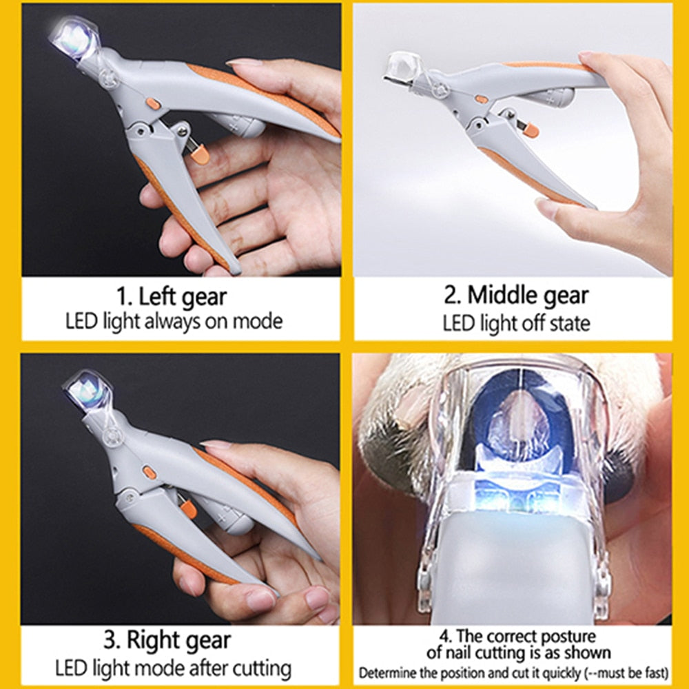 Cats/Dogs Nail Clipper with LED Light- 50% OFF Today ONLY!!!