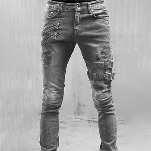 High Quality Men High Waist Straight Jean- Limited Edition On SALE Now!!