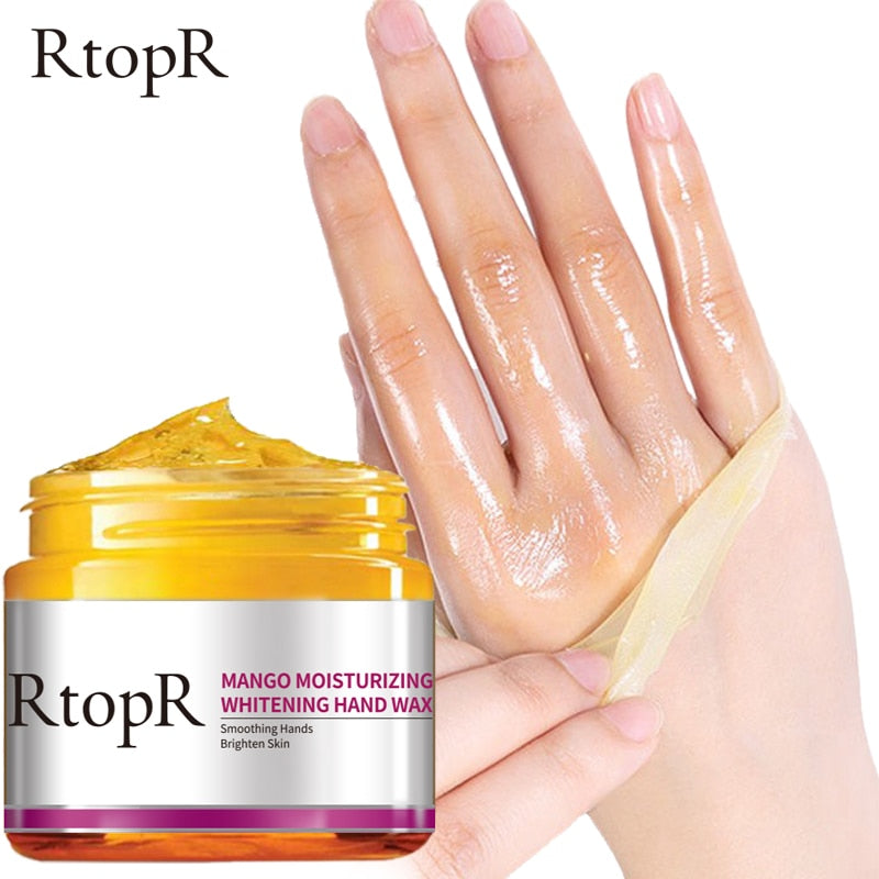 RtopR Mango Whitening Moisturizing Hand Wax Skin Repair Cream-HOT SALES!!!