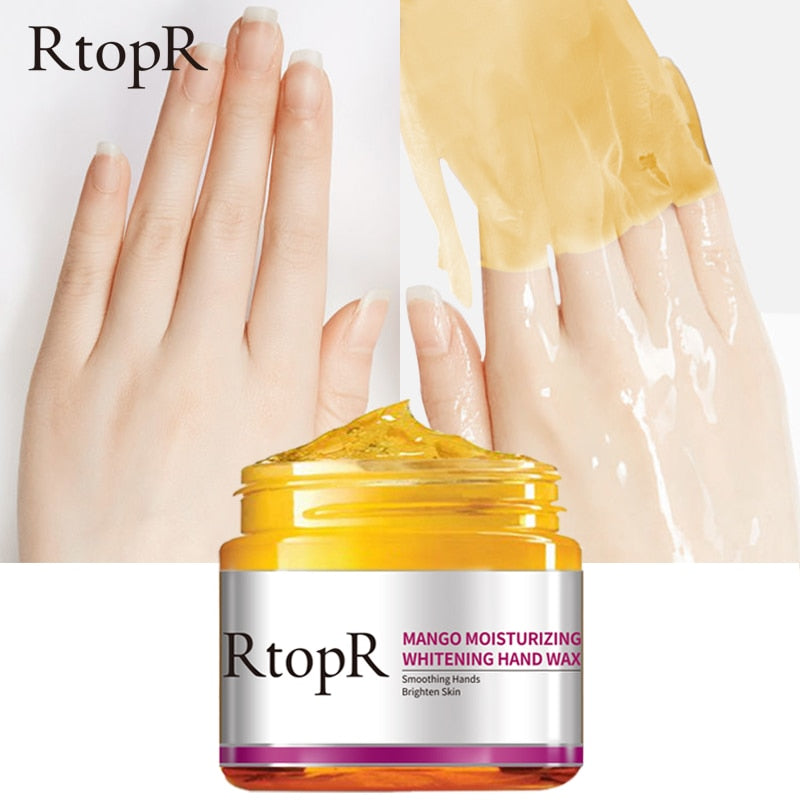 RtopR Mango Whitening Moisturizing Hand Wax Skin Repair Cream-HOT SALES!!!