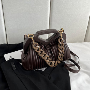 Ladies Exquisite Handbag With Thick Chain Handle -Limited edition on SALES Now