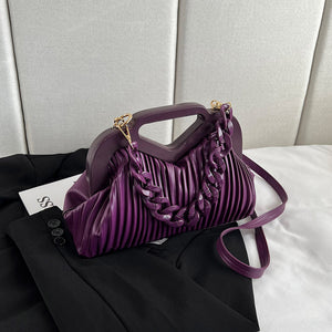 Ladies Exquisite Handbag With Thick Chain Handle -Limited edition on SALES Now